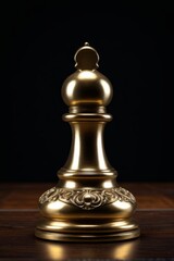 old bell on a black background