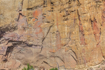Fototapeta premium North America, United States, Oregon, Central Oregon, Redmond, Terrebonne, Oregon. Smith Rock State Park. Crooked River. High Desert. Basalt rocks and cliffs.
