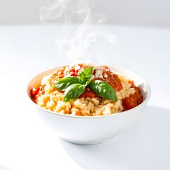 Fresh Pasta with Marinara and Basil