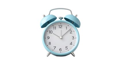 Retro alarm clock isolated on black background showcases effective timekeeping