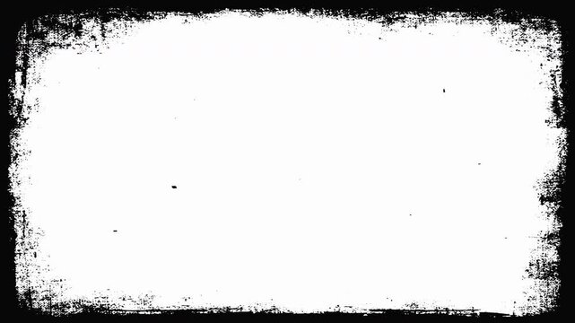 Film frame with white background, Movie film blank frame