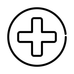 Obraz premium medic icon