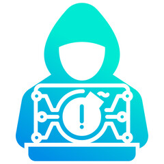 Cyber Attack Icon