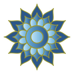 Gradient Islamic Mandala