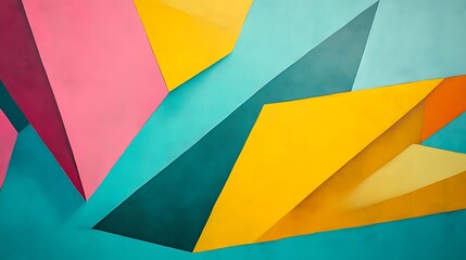 Abstract Geometric Wall Art. (1)