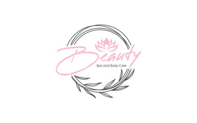 Illustration graphic vector of beauty spa and body care logo design template