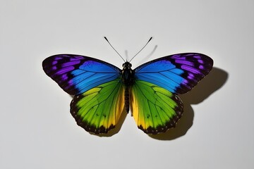 butterfly on white background
