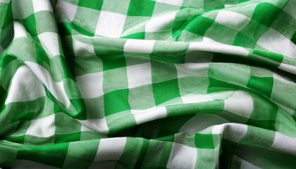inexperienced and white checkered material history texture