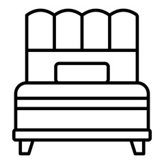 Single bed Icon
