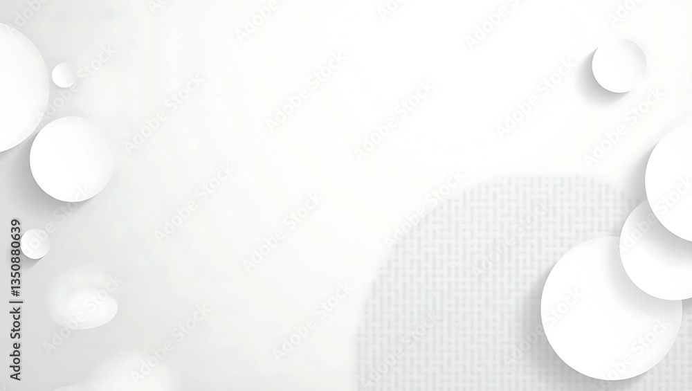 Poster abstract white background with texture pattern, wave layered geometric triangle shapes, white and gr