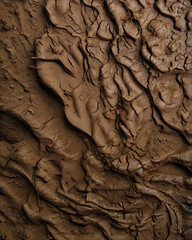 The rich soil in this image displays a dark brown color and fine texture.