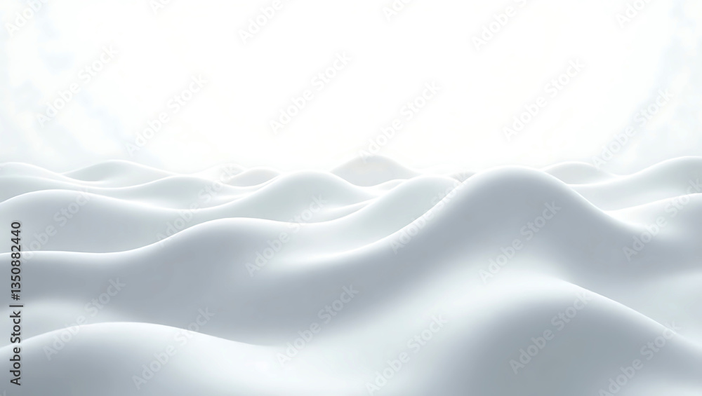 Poster abstract white background with texture pattern, wave layered geometric triangle shapes, white and gr