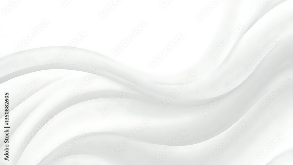 Poster abstract white background with texture pattern, wave layered geometric triangle shapes, white and gr