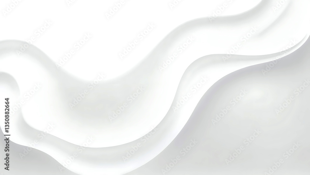 Poster abstract white background with texture pattern, wave layered geometric triangle shapes, white and gr