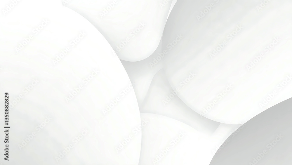 Poster abstract white background with texture pattern, wave layered geometric triangle shapes, white and gr
