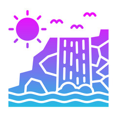 Waterfall Icon