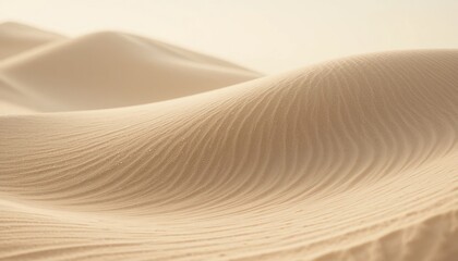Exploring the serene sand dunes desert landscape nature photography calm environment wide angle view beauty of nature