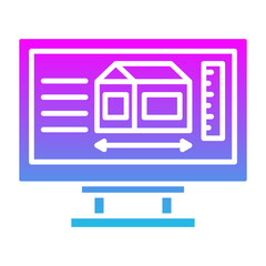 Desktop computer Icon