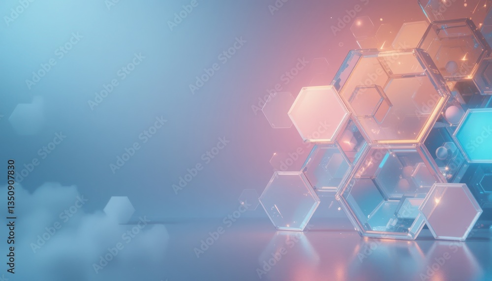 Poster innovative technology display digital space abstract graphic design futuristic environment aerial vi