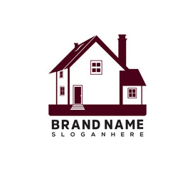 Real Estate Logo Design, icon Logo design house design 