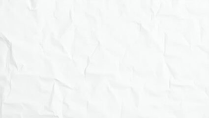 Obraz premium Flat Recycled white creased paper background from a paper packing. Crumpled white paper texture concept concept as Recycled white creased paper background crumpled texture from paper packing for eco f