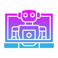 Fototapeta premium Artificial intelligence Icon