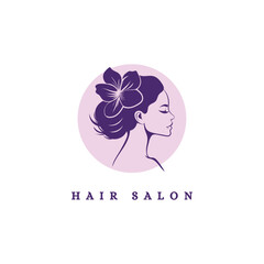 Stylish Hair Salon Logo Design: Elegant and Modern Branding for Hair Salons, Offering Professional Services with a Touch of Beauty and Sophistication for All Hair Types