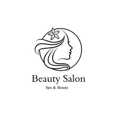 Stylish Hair Salon Logo Design: Elegant and Modern Branding for Hair Salons, Offering Professional Services with a Touch of Beauty and Sophistication for All Hair Types