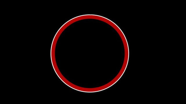 Animated Circle and Rectangle Highlighting Marking Tools for Editing in Alpha Channel