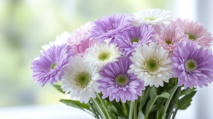 Spring flora bouquet action nature scene floral arrangement indoor close-up beauty of flowers