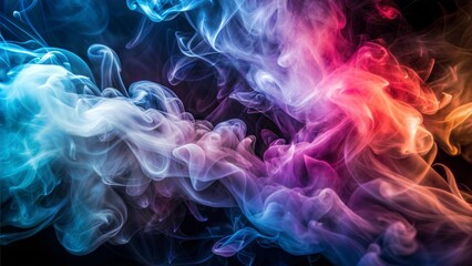 Fototapeta premium abstract colorful smoke
