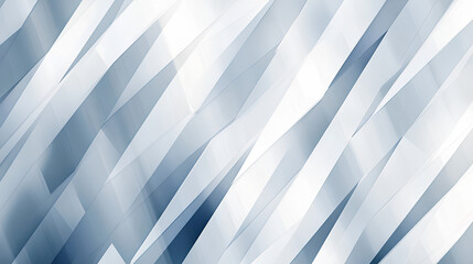 Fototapeta premium Light pastel soft pale dusty gray blue silver white abstract pattern background. Geometric shape. Line stripe angle facet triangle fold. Color gradient. Noise grain. Business, tech. Design. Minimal