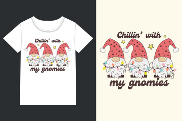 Gnomies Christmas,Retro Christmas eps,
Christmas eps file,Retro 
Christmas eps, Retro Christmas Clipart, Merry Christmas