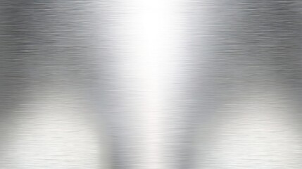 Smooth metallic surface with subtle reflections and gradients, ideal for backgrounds and textures