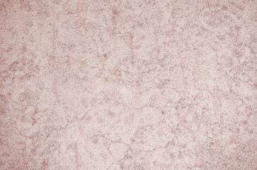 Pink plastered wall background for design. Modern concrete wall texture.