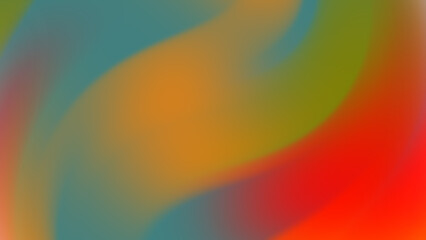Vibrant Abstract Colorful Gradient with Warm and Cool Tones