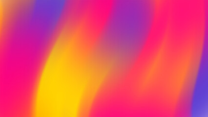 Vibrant Abstract Colorful Gradient with Warm Tones and Blurred Waves Artistic Design