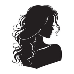 silhouette of a woman