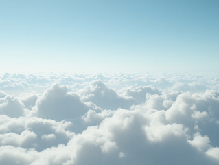 Fototapeta premium Blue sky and white clouds