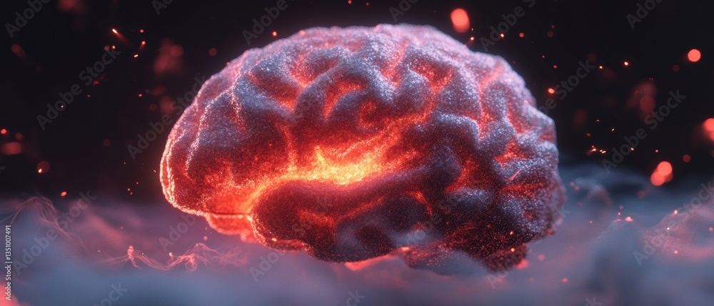Aufkleber Immersive Dreams of Reason Quantum AI Holiday Visualization with Neurotechnology Insights - Festive Digital Intelligence Celebration for Innovative Tech Marketing Strategies