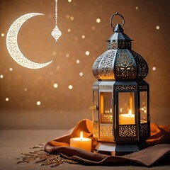Ramadan Mubarak 3d Banner Design Template