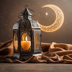 Ramadan Mubarak 3d Banner Design Template