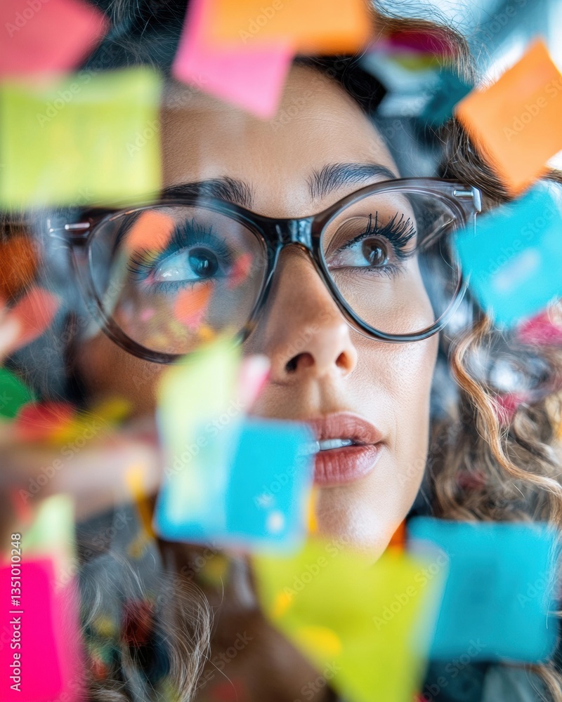 Aufkleber inclusive creative strategy empowering latina professionals pioneering design thinking with vibrant 