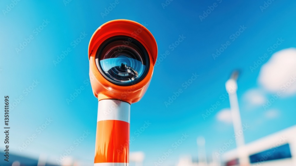 Poster cybersecurity futures vibrant ai-powered surveillance technology reimagining intelligent infrastruct