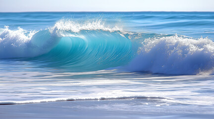 Obraz premium waves on the beach