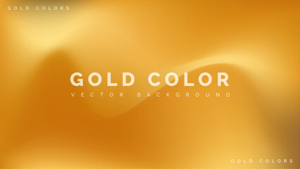 Obraz premium Gold waves color vector background, Gold color vector background, perfect for luxury designs, invitations, posters, and packaging. Elegant and versatile for any creative project 