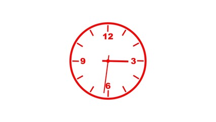 clock icon clock icon vector illustration on white background.