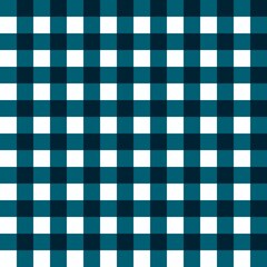 Blue and white plaid