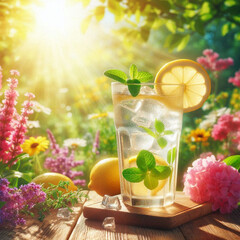 refreshing drink in summer 1