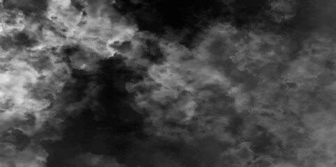 Abstract black fog design with smoke texture overlays. fume overlay design. background with smoke on black and Fog and smoky effect for photos design. Misty fog effect and Isolated black background.	